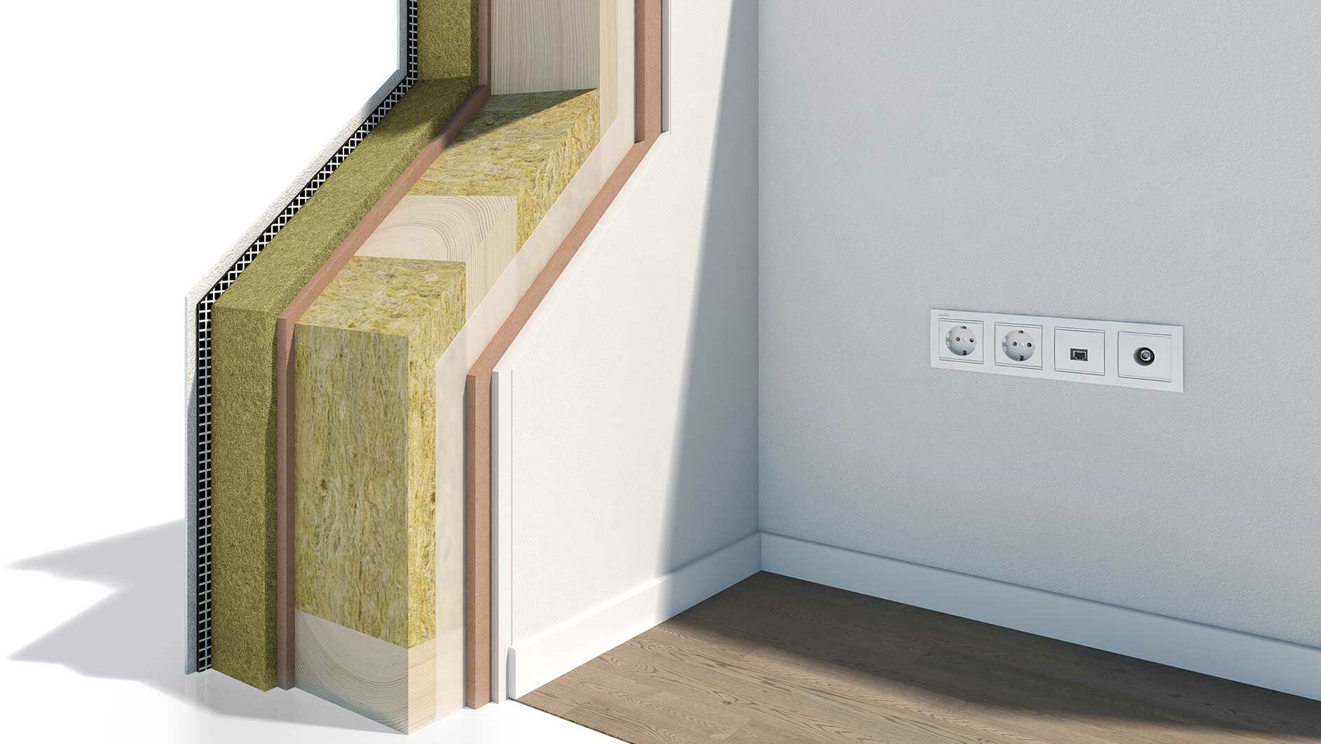 Case in legno a basso consumo energetico